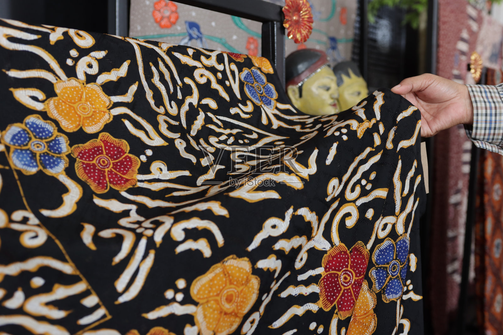 印尼蜡染be苏雷克班古鲁照片摄影图片