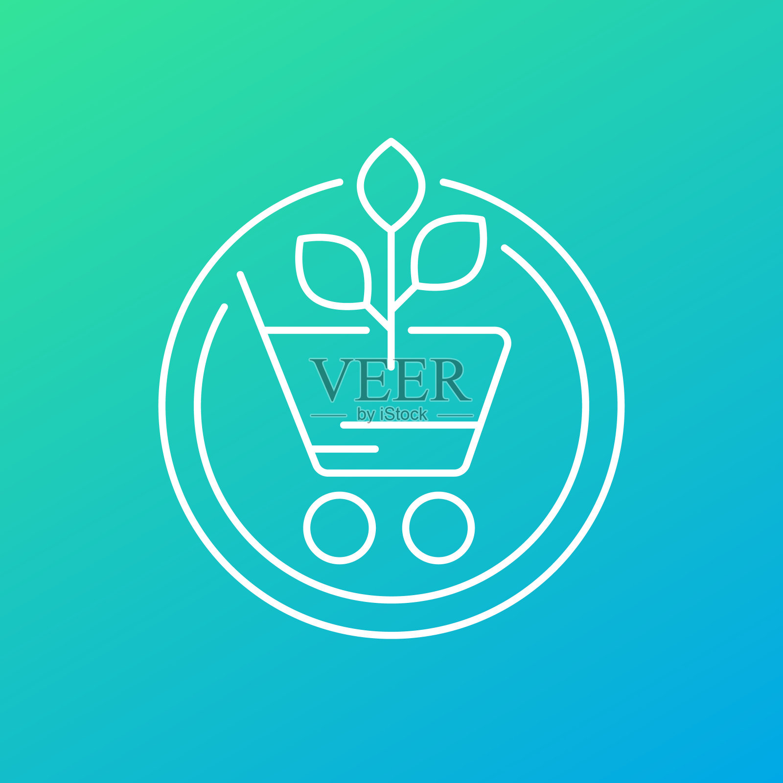 健身、养生、健身圈上的潮流图标插画图片素材