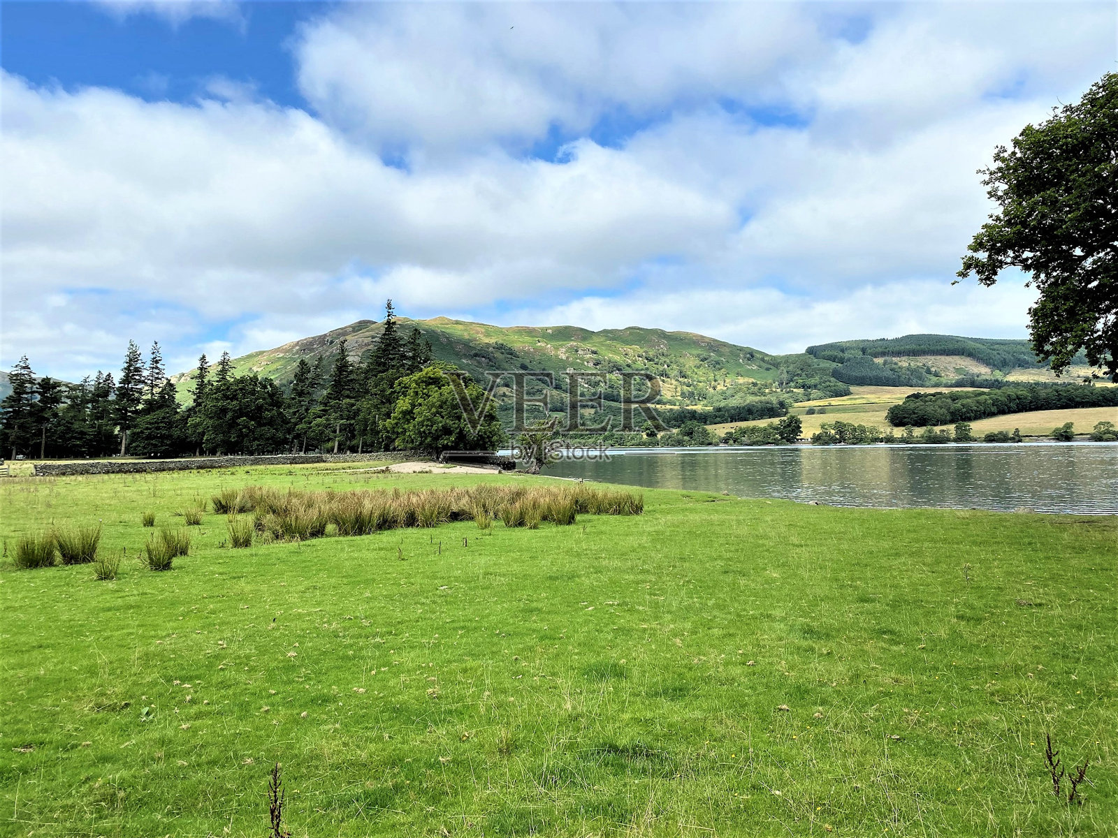 湖区的乌尔斯沃特照片摄影图片