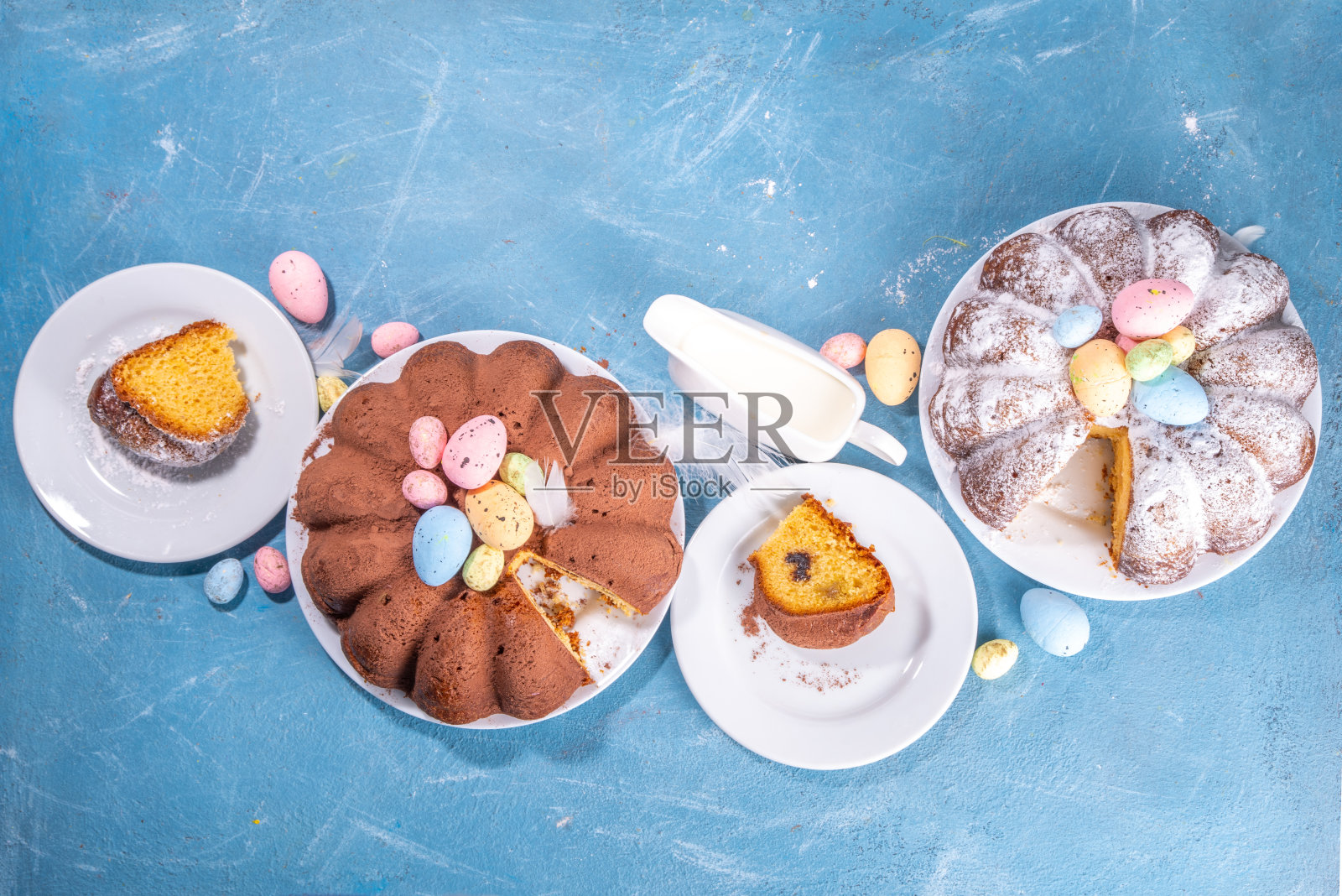 复活节传统蛋糕照片摄影图片