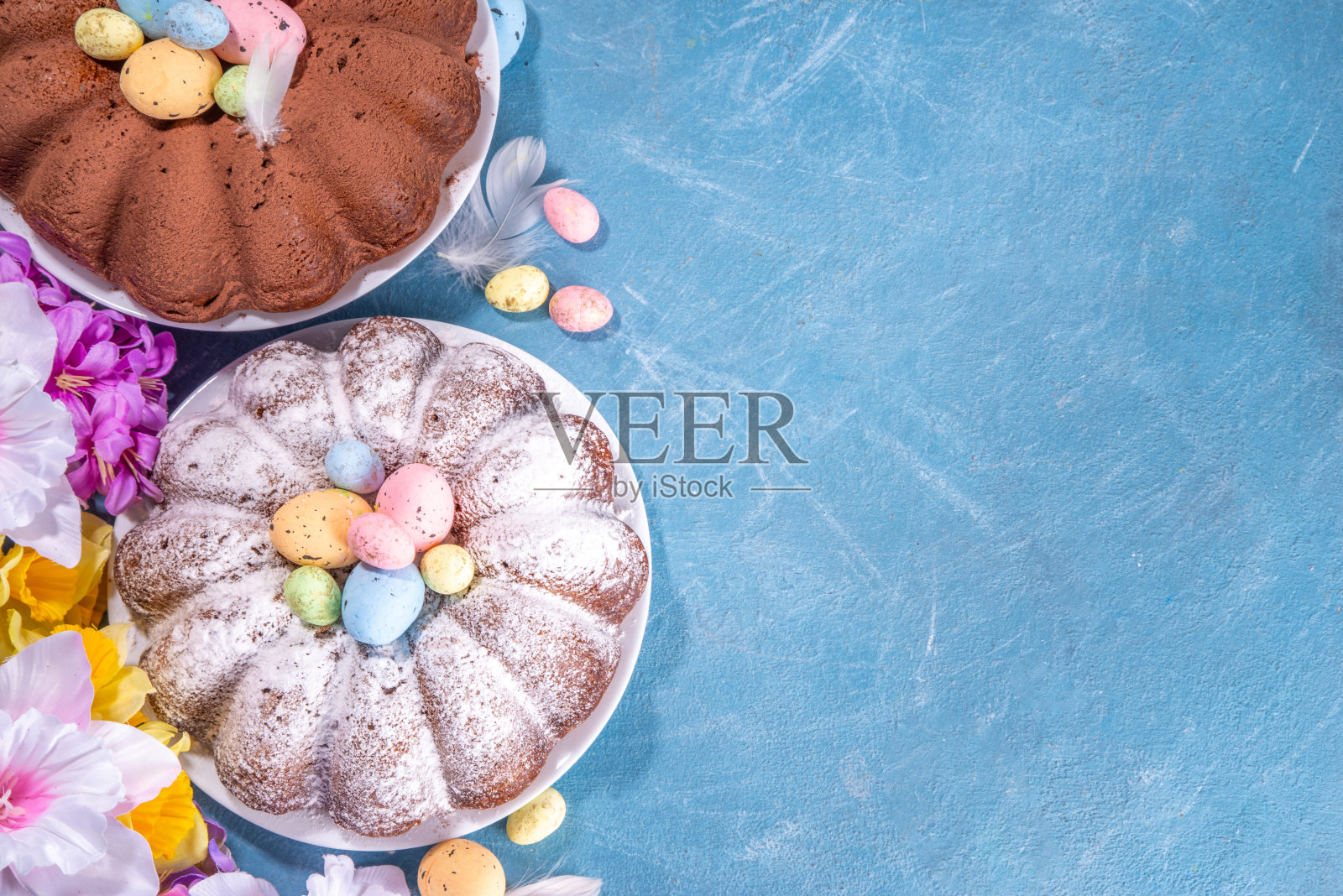 复活节传统蛋糕照片摄影图片