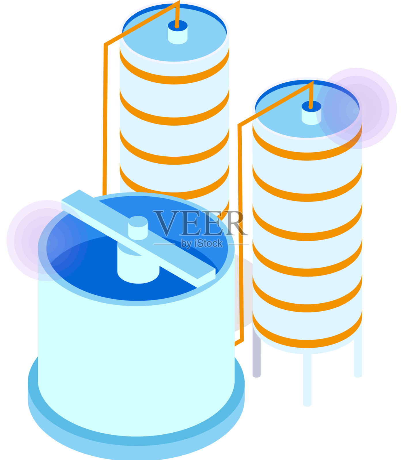 净水图标设计元素图片