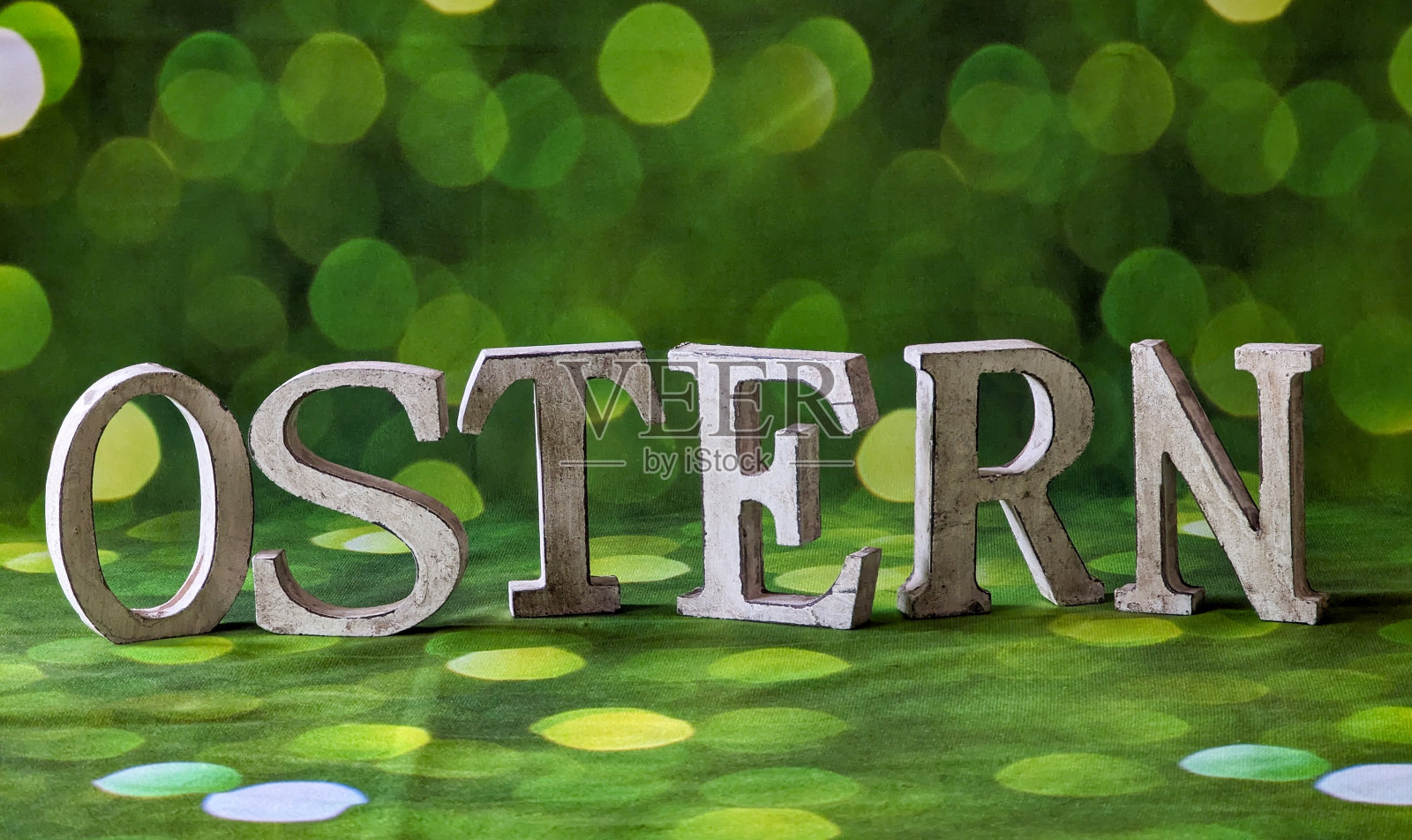 用德语书写复活节照片摄影图片