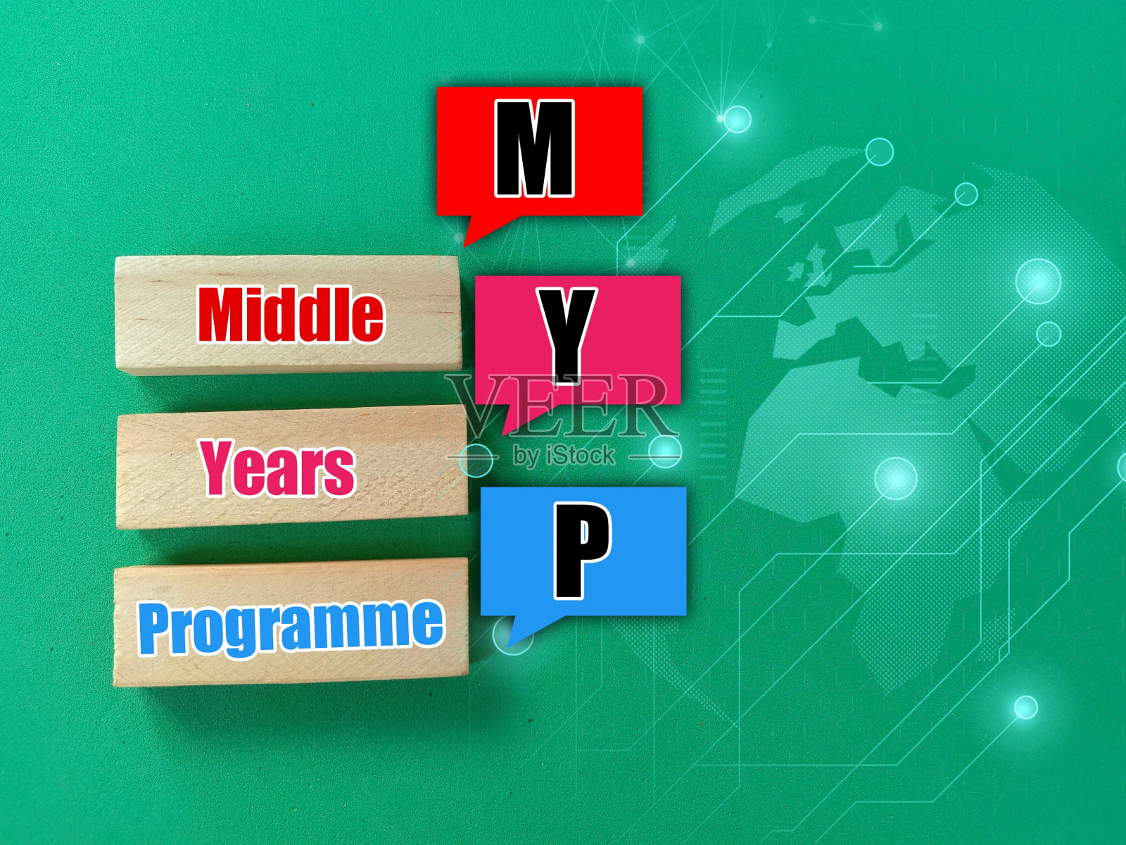 中学项目文本或项目计划。照片摄影图片