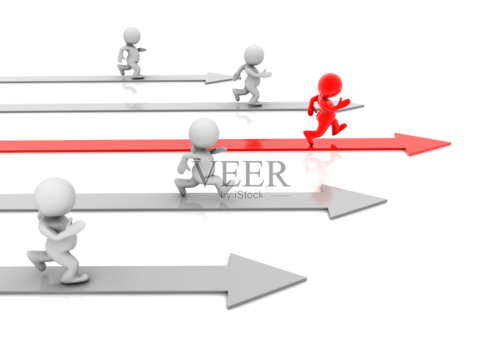 业务团队领导者。团队合作的概念。从人群中脱颖而出照片摄影图片