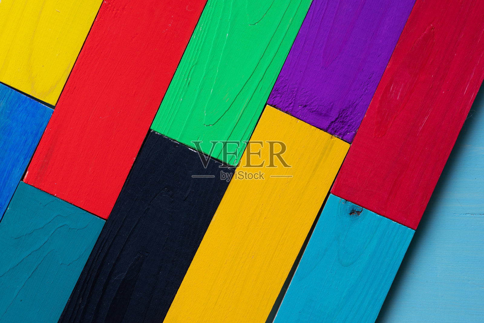 彩色的墙照片摄影图片