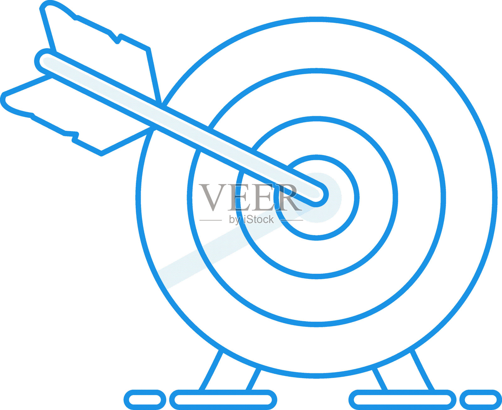 矢量图标任务，目标图标设置项目插画图片素材