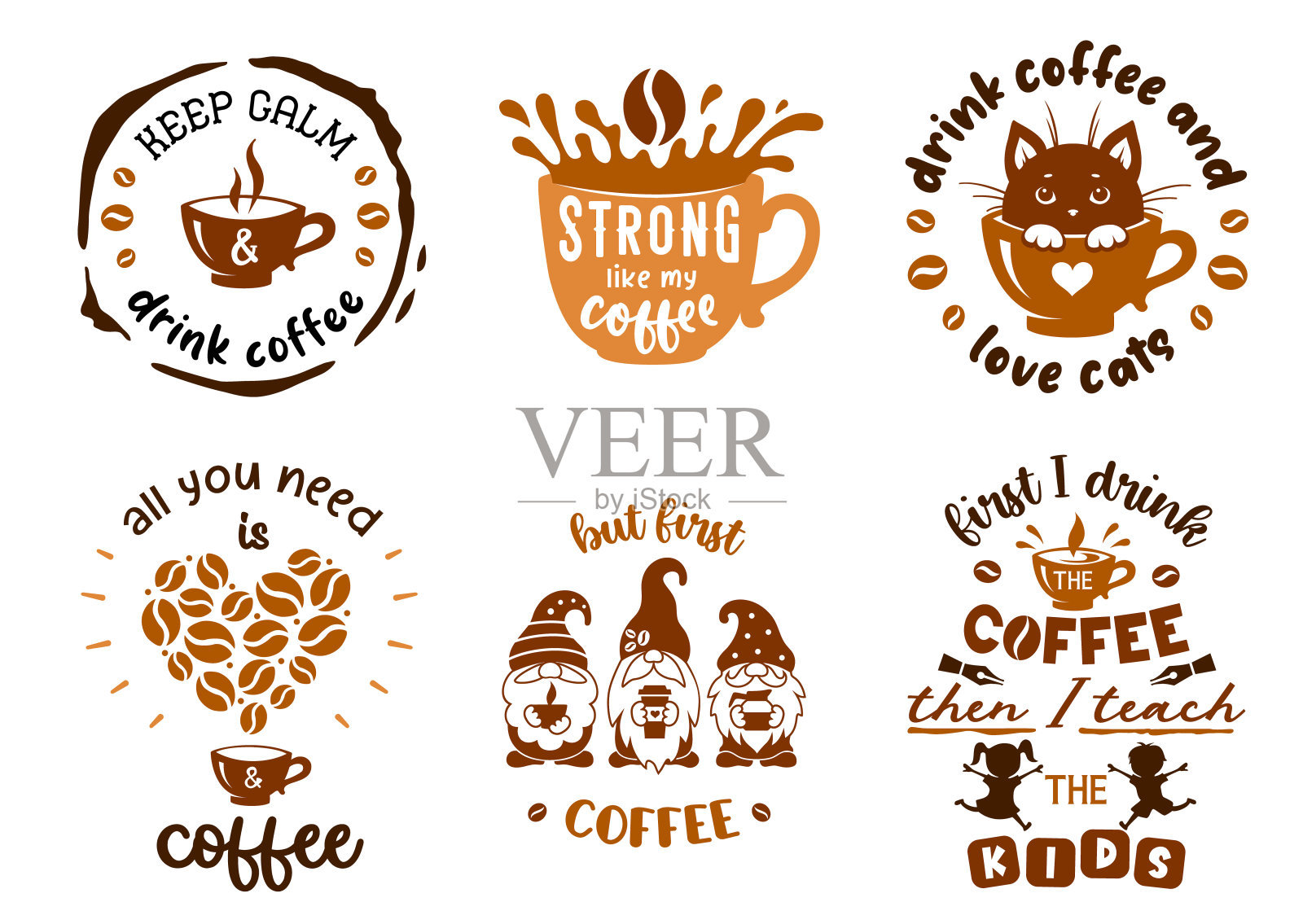 露营标志，标志和标签与报价。矢量冒险设计集。设计元素图片