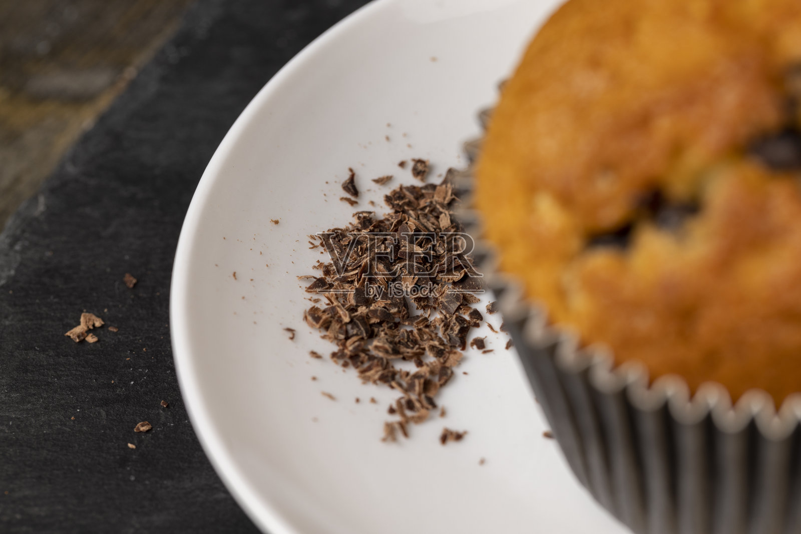 新鲜的巧克力蛋糕照片摄影图片