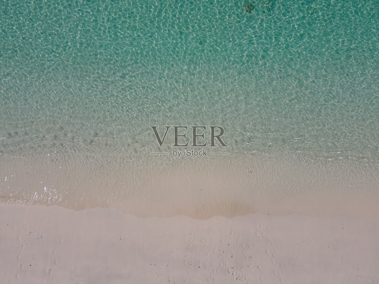 鸟瞰自上而下的海洋水晶水纹理照片摄影图片