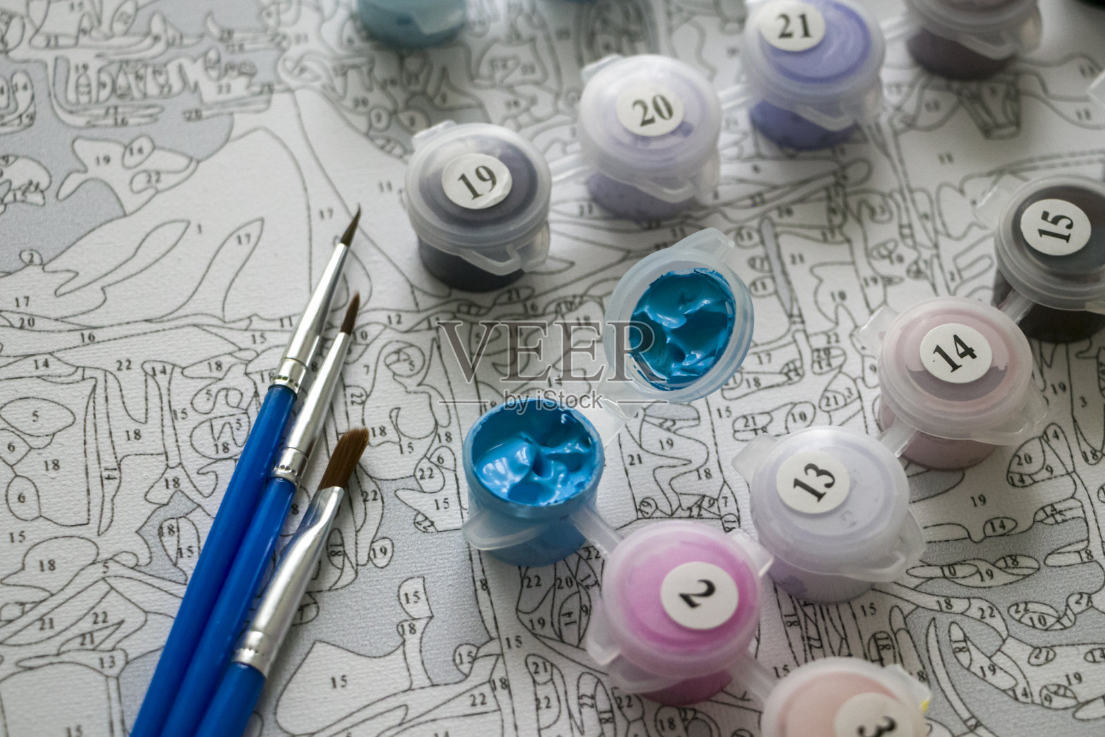 用数字作画。照片摄影图片