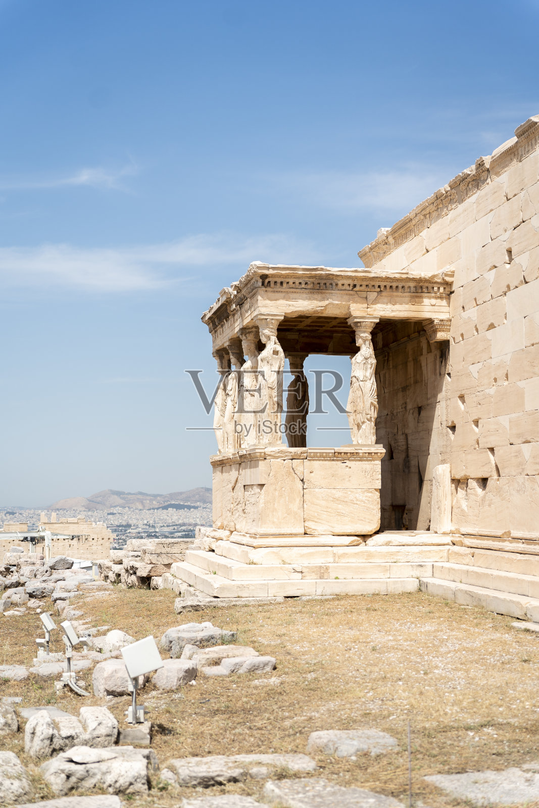 雅典古庙照片摄影图片