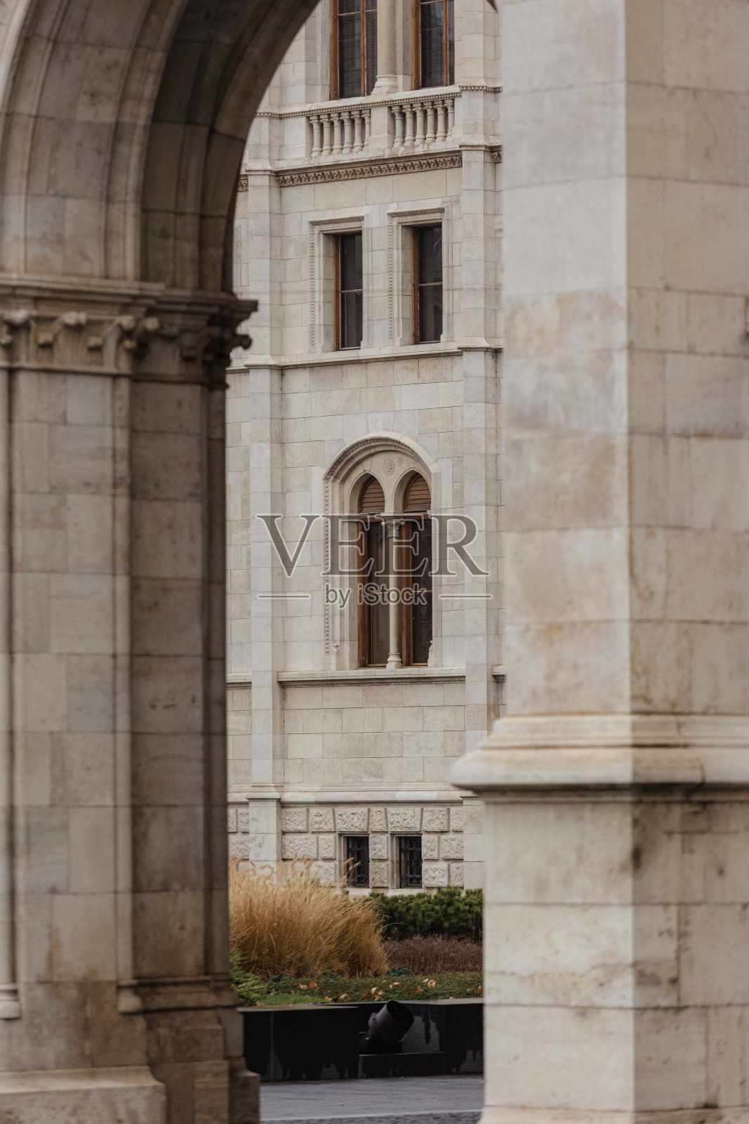 匈牙利议会大楼部分特写照片摄影图片