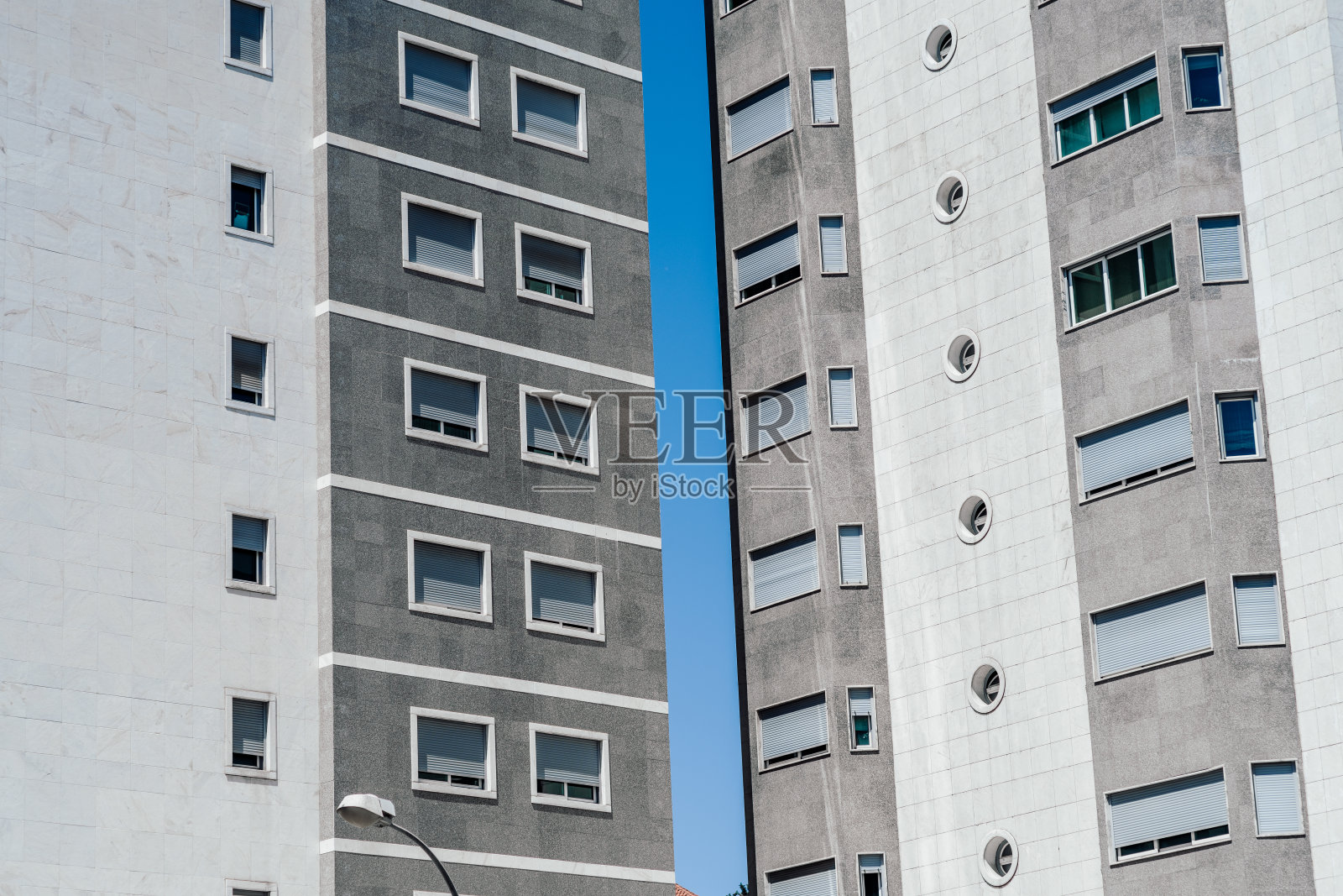 当代建筑立面照片摄影图片