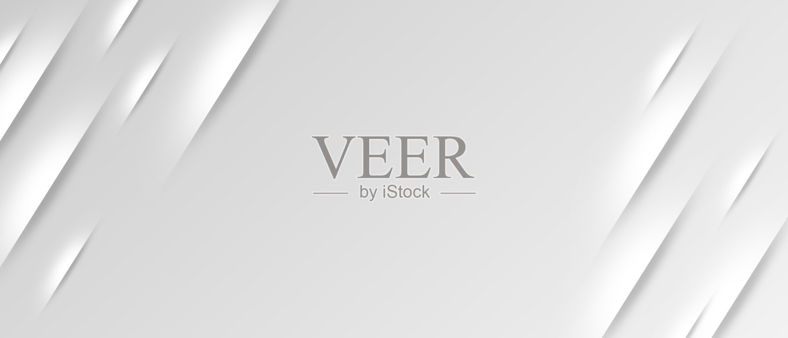 抽象现代奢华灰色渐变背景与纹理剪纸风格插画图片素材