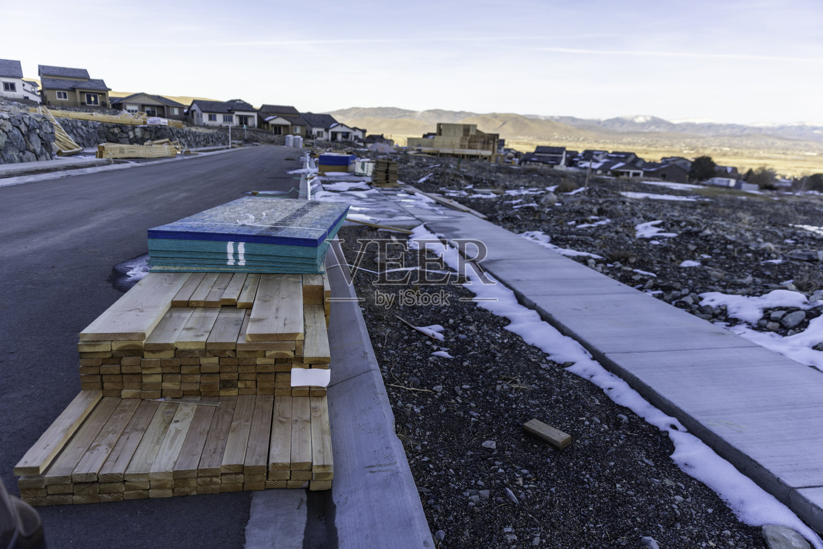 热那亚新建住宅照片摄影图片