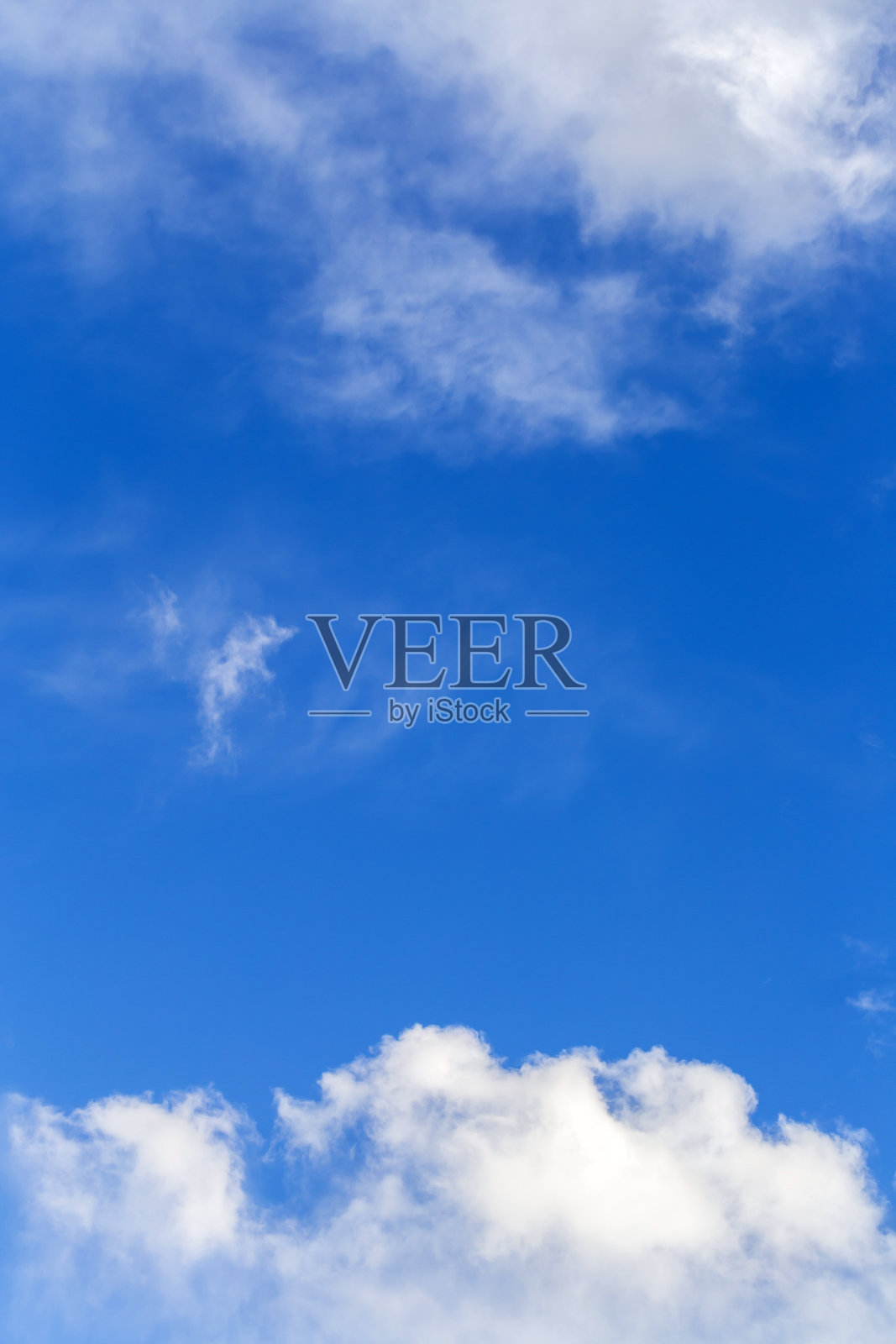 蓝天白云的全景照片摄影图片