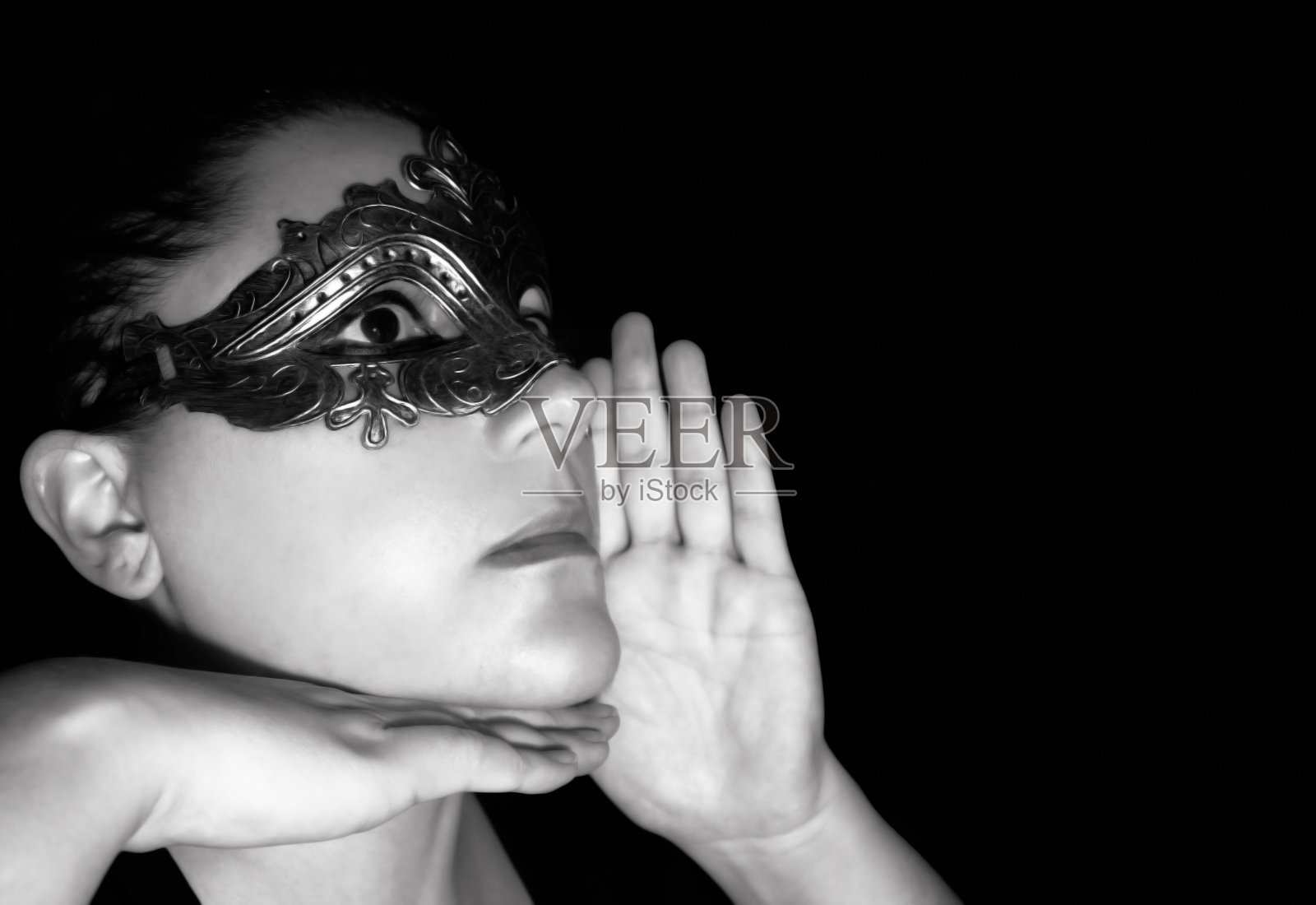 狂欢节化妆舞会照片摄影图片