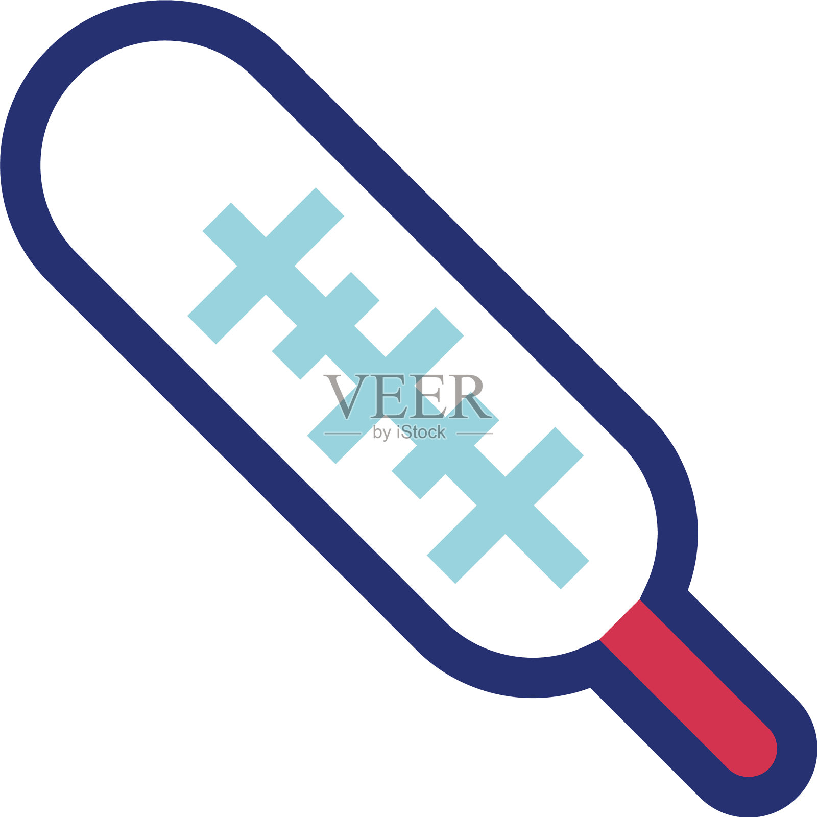 温度表颜色图标发热符号温度设计元素图片