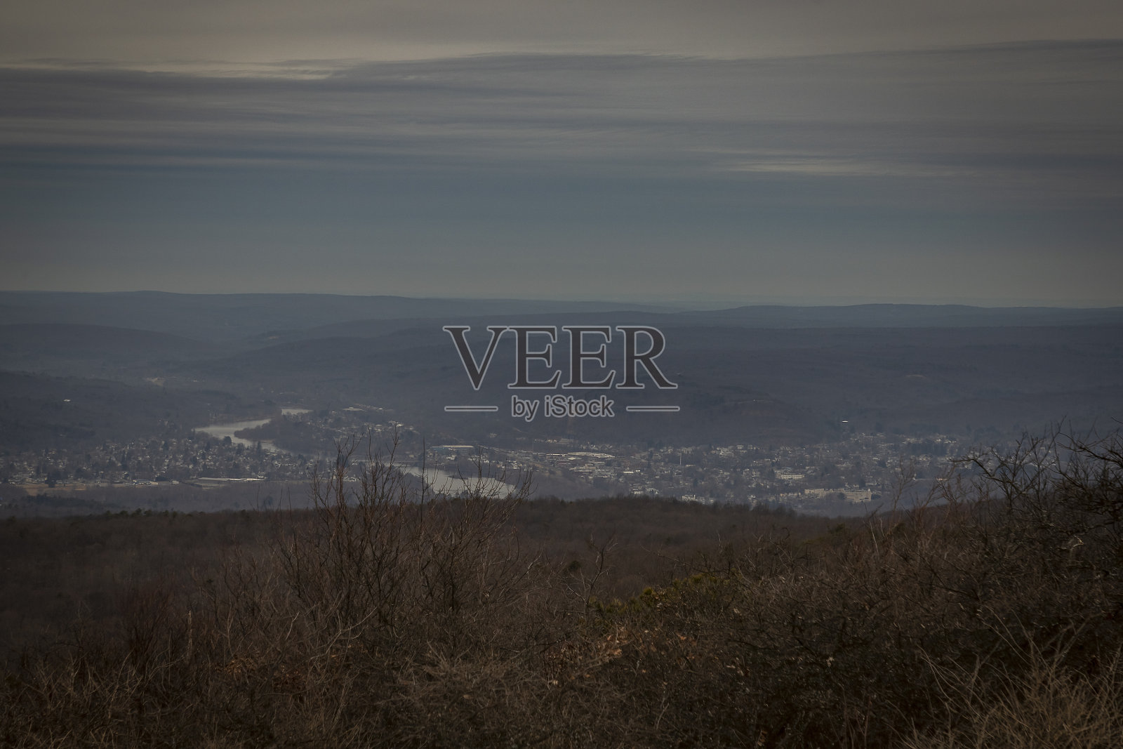 在新泽西的高点纪念碑的新泽西，纽约和PA的观点照片摄影图片