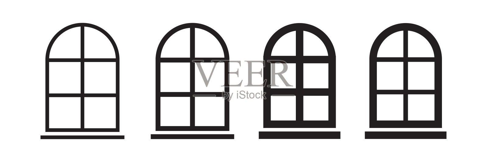 Windows矢量设计插图插画图片素材