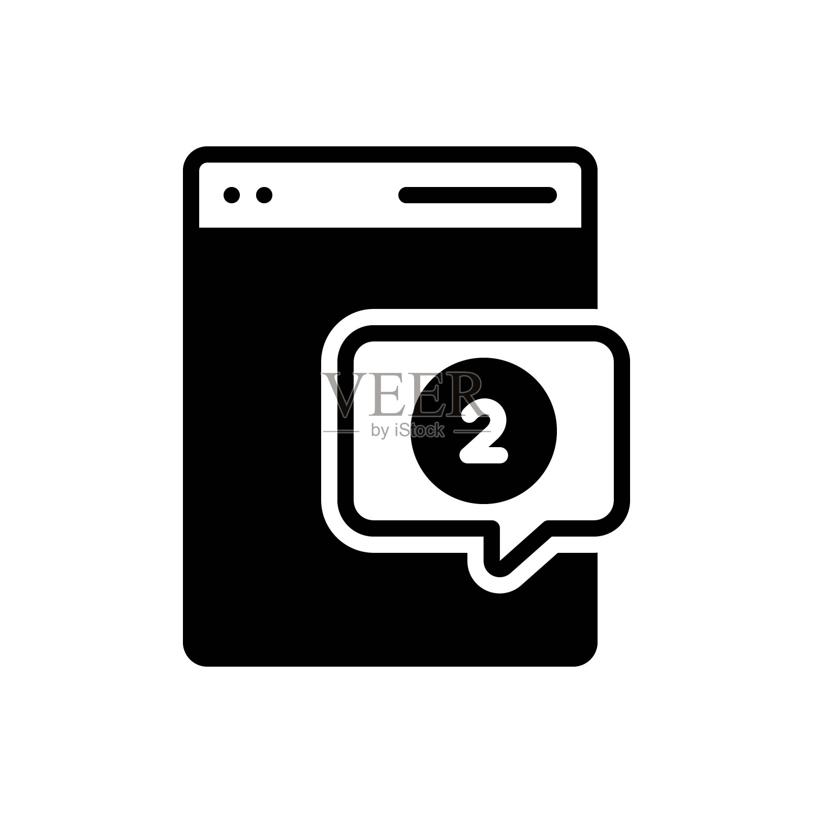 评论的一面插画图片素材