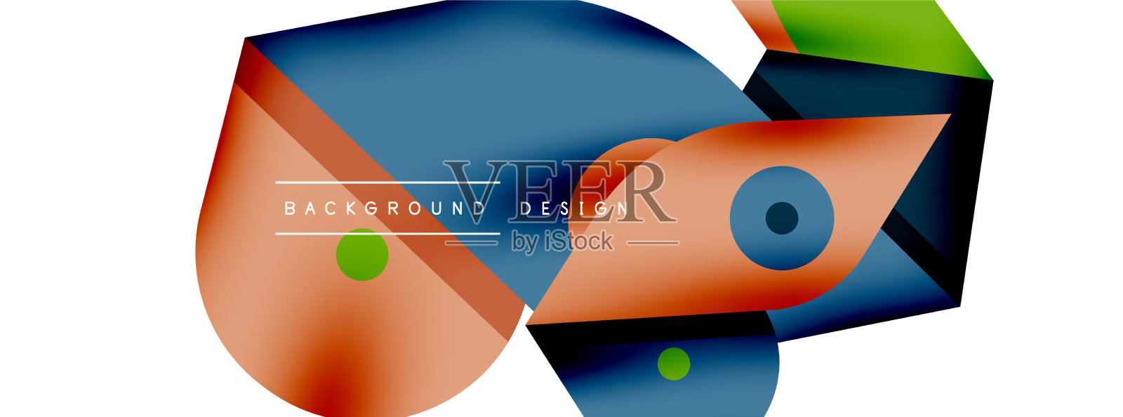 最小几何墙纸创意抽象插画图片素材