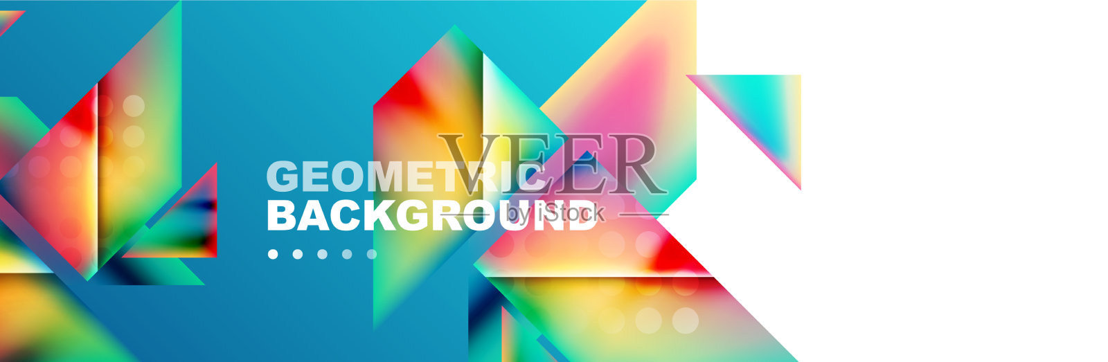 具有几何形状的抽象背景插画图片素材