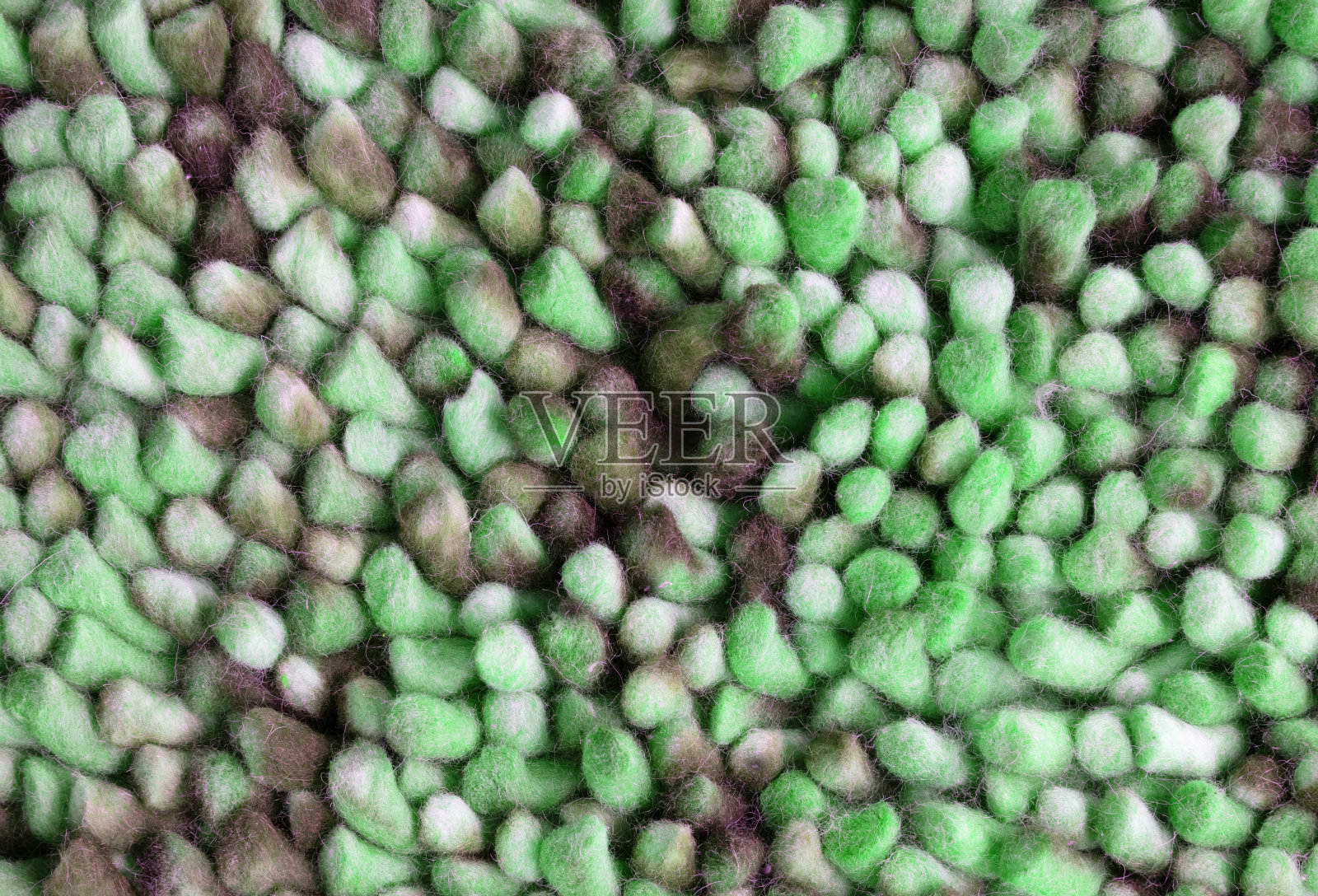 粗糙的地毯全框，绿色照片摄影图片