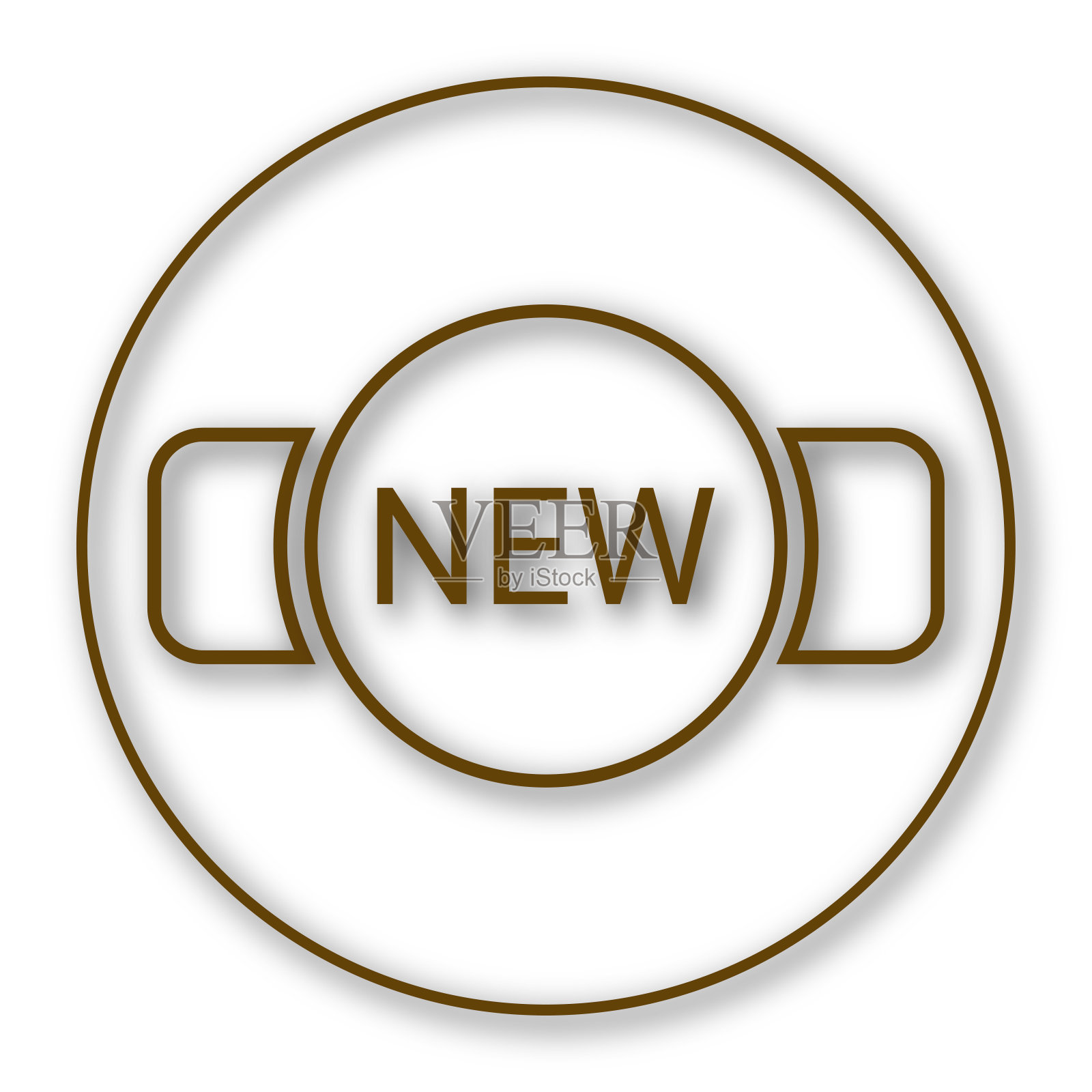 抵达，物品，精品图标插画图片素材