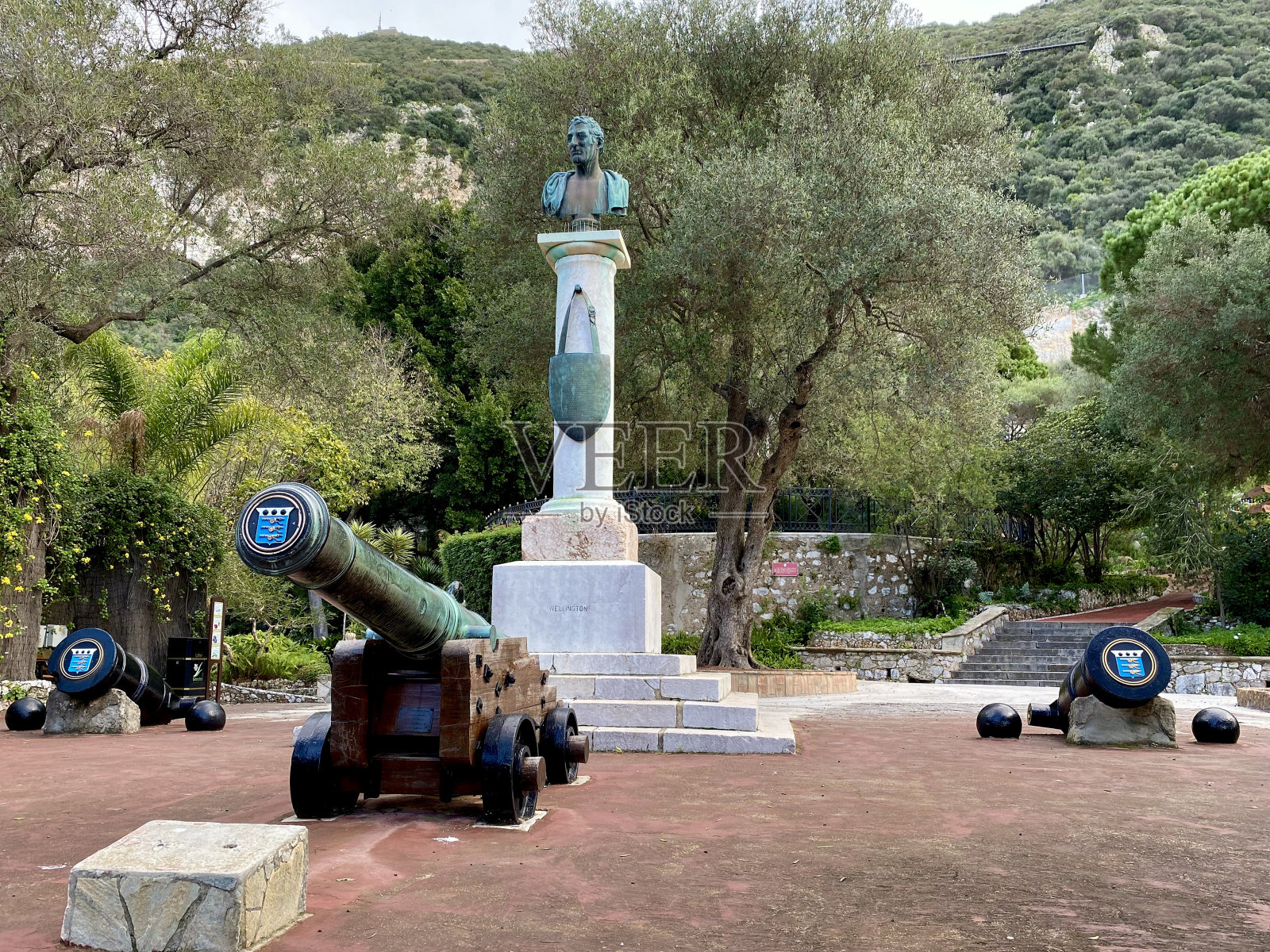 直布罗陀植物园照片摄影图片