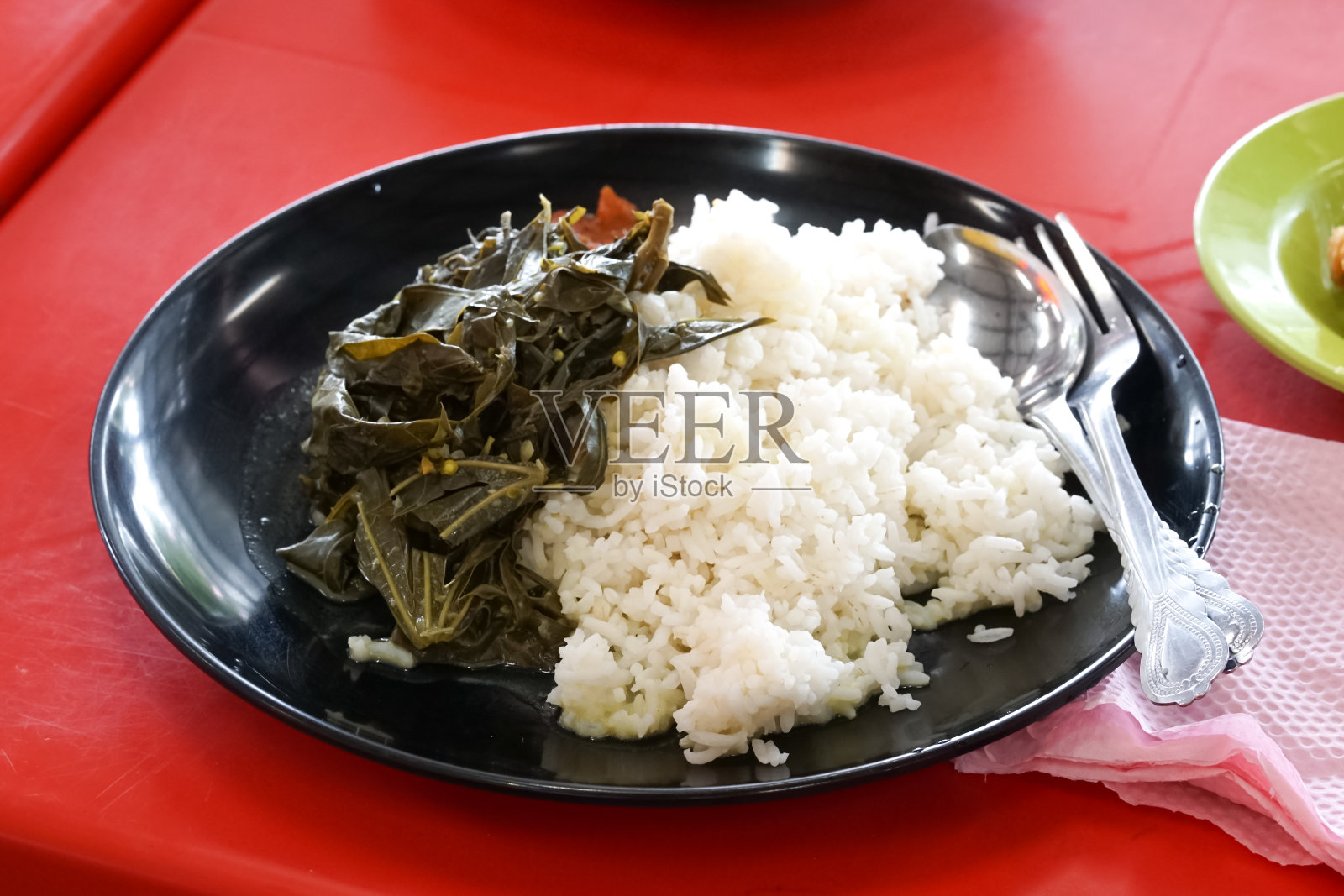 米饭混在一起照片摄影图片