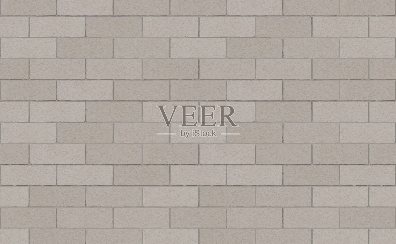 灰色砖墙纹理矢量插图。现实的垃圾纹理背景插画图片素材