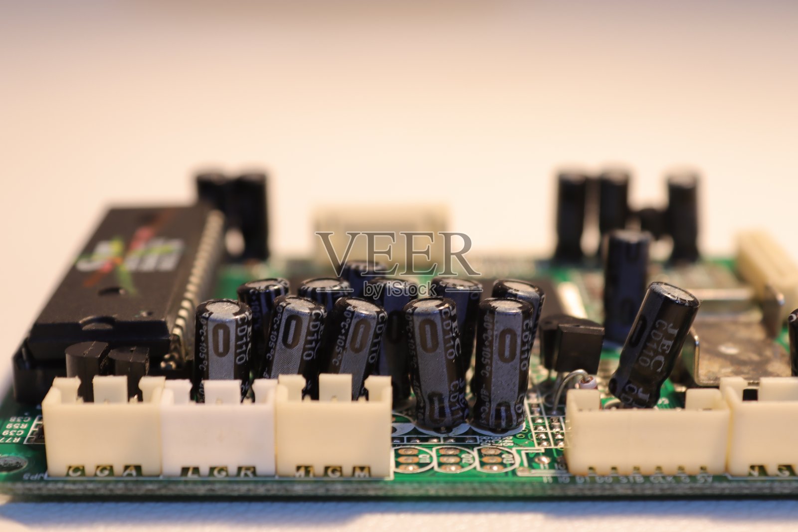 电子电路部件照片摄影图片