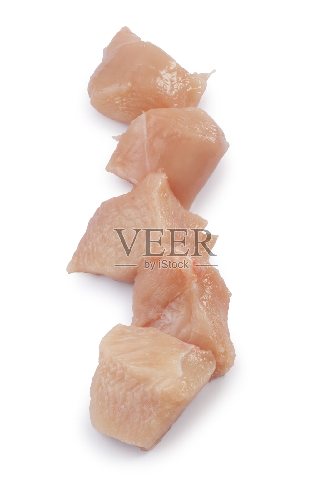 白面鸡丁照片摄影图片