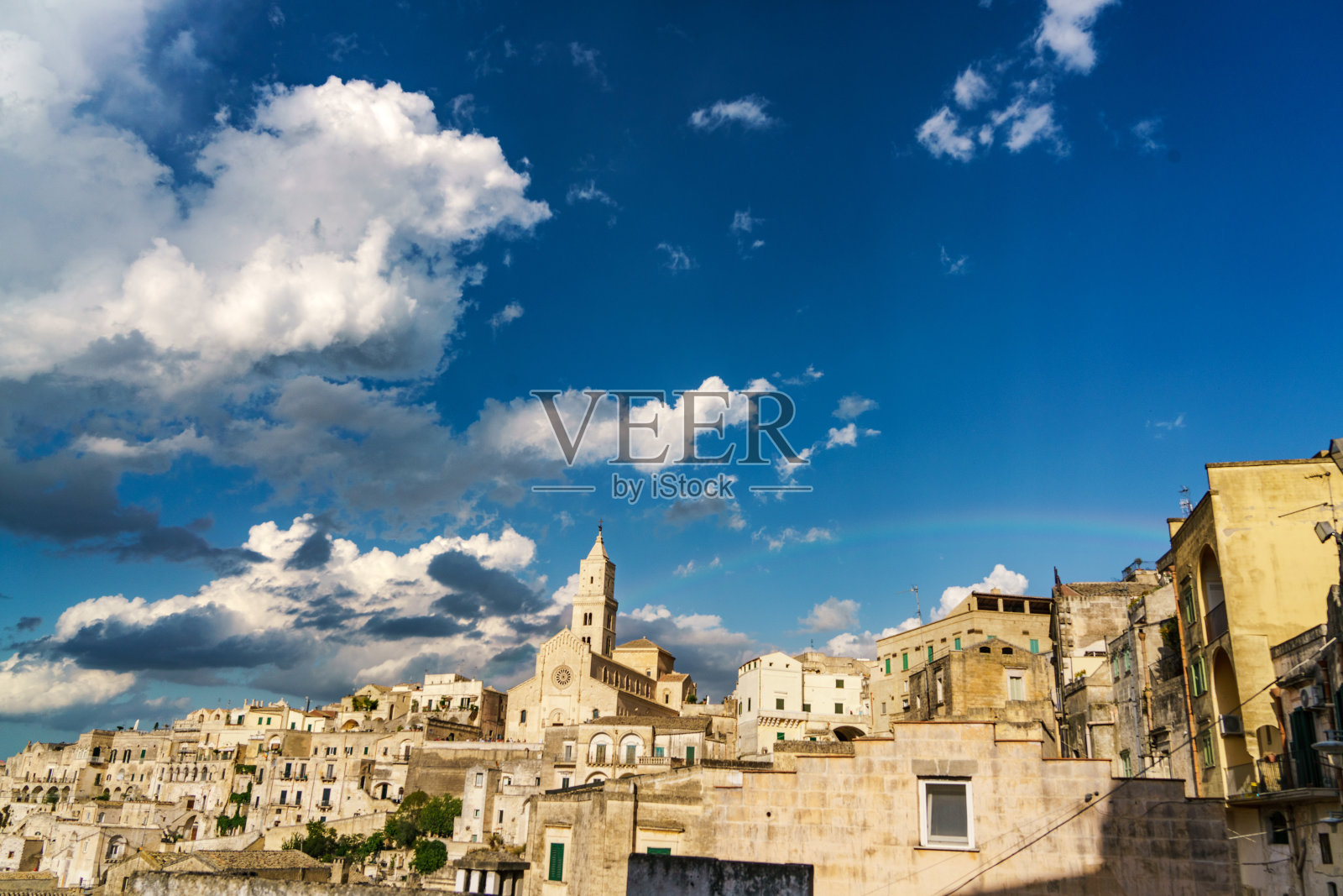 马泰拉古镇照片摄影图片