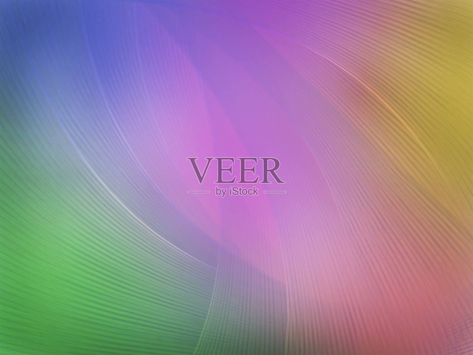 紫色和绿色的彩色抽象背景插画图片素材