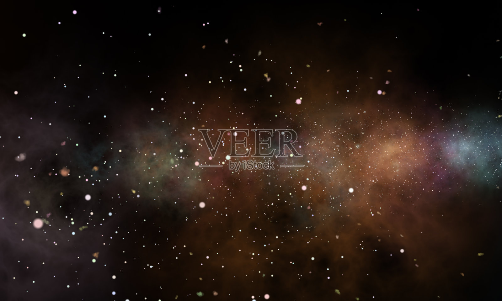 宇宙星空背景插画图片素材