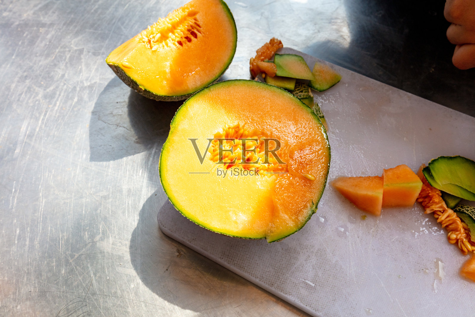 日本甜瓜照片摄影图片