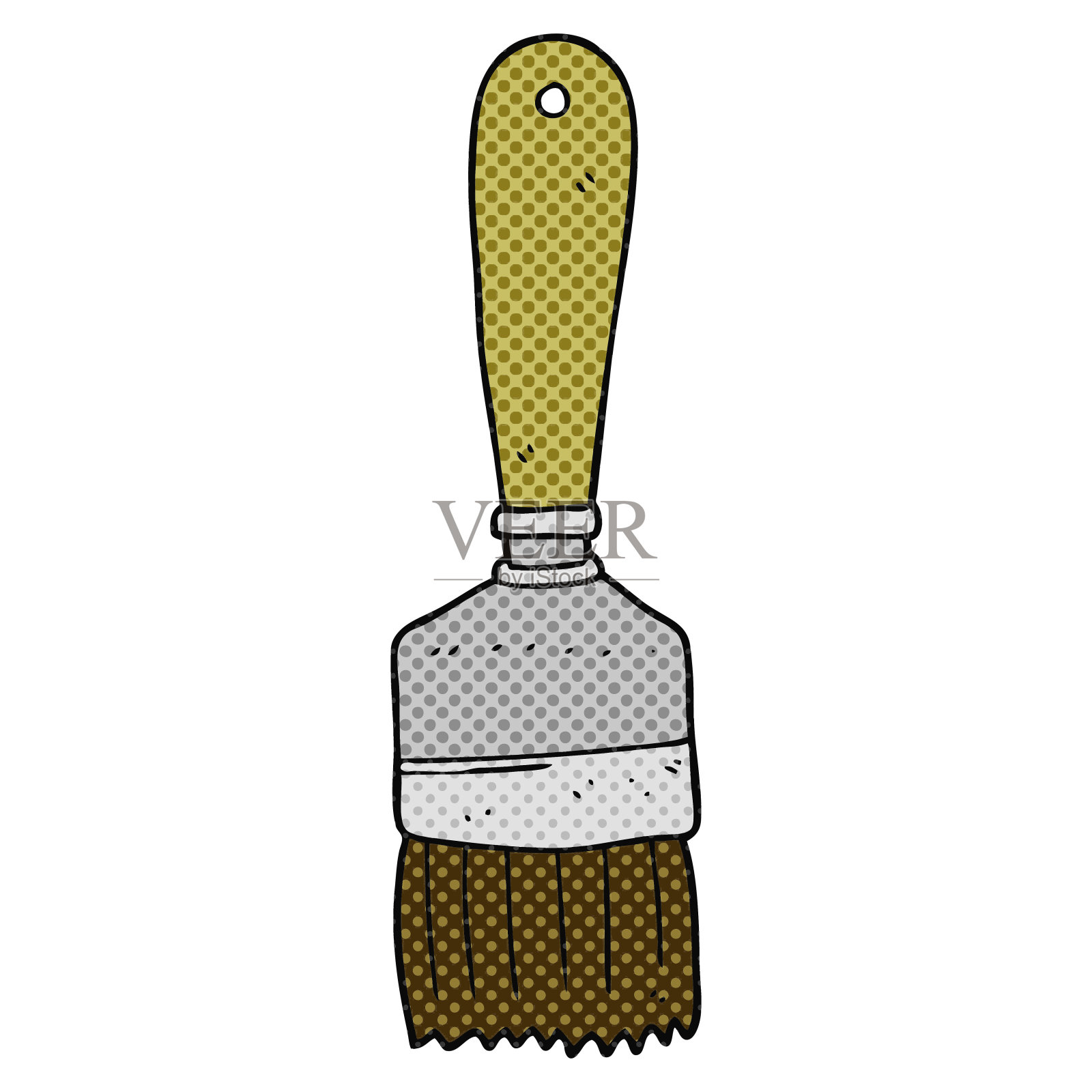 手绘卡通画笔设计元素图片