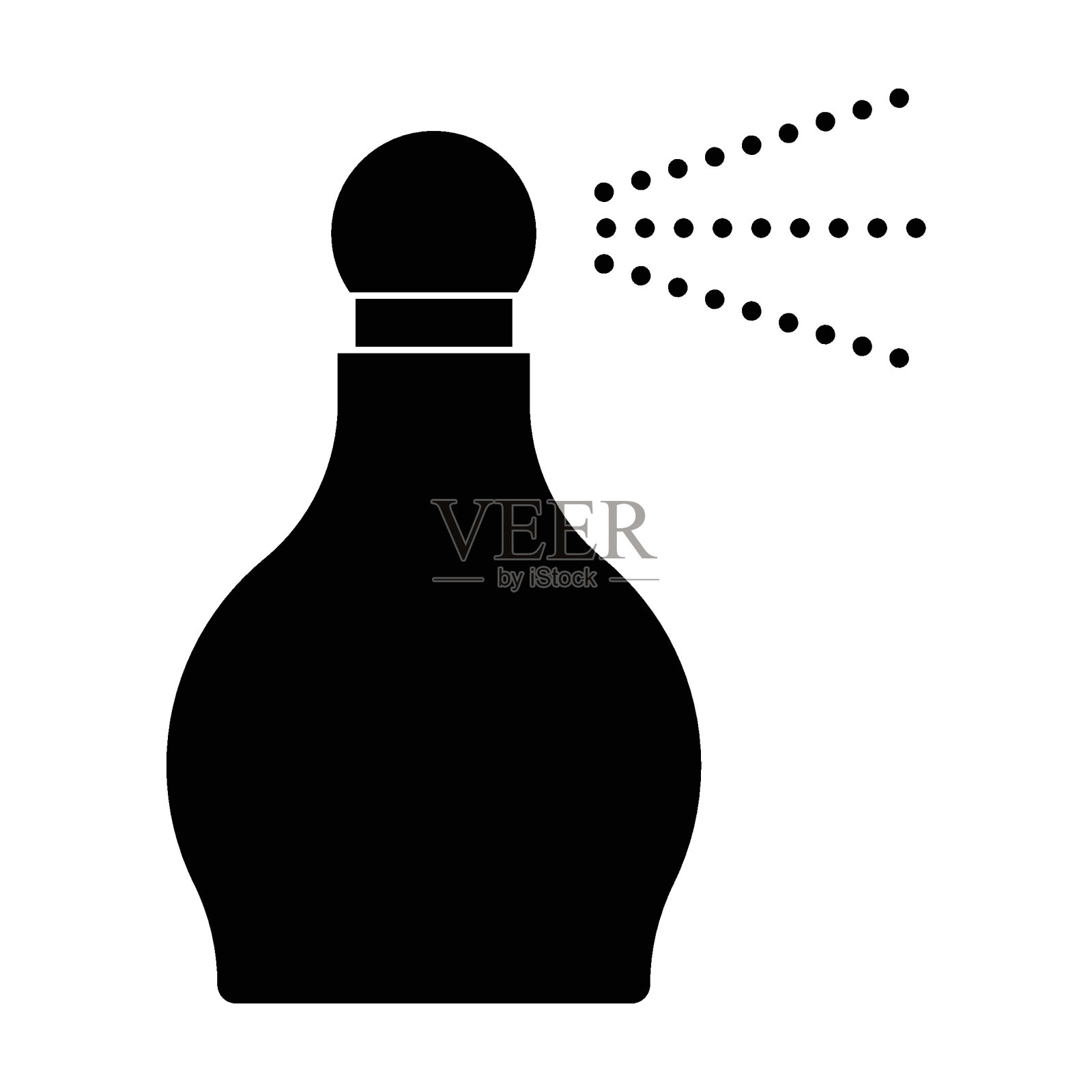 香水图标矢量插画图片素材