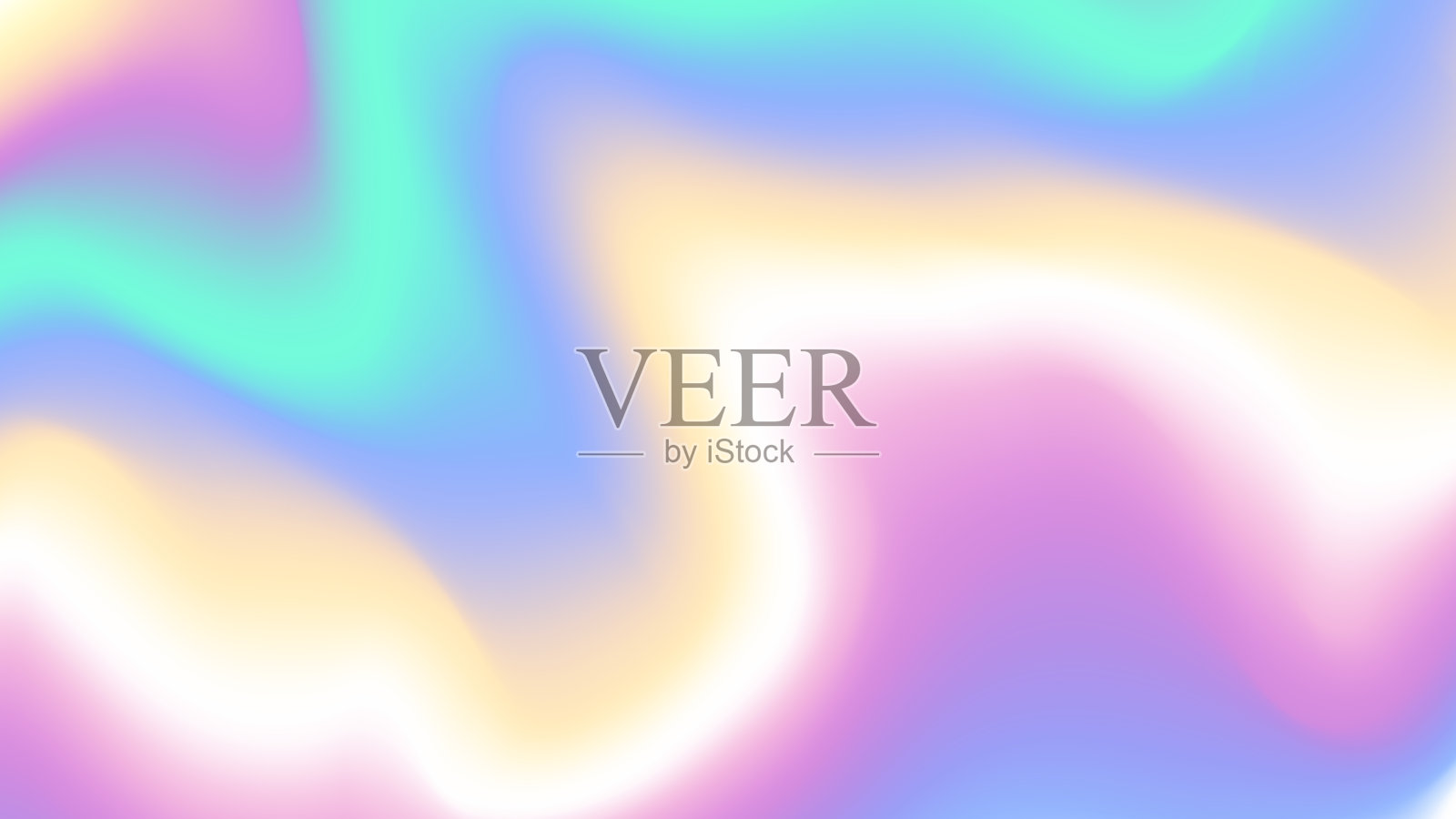 全息箔的抽象背景。壁纸由全息粉彩和彩虹光谱。插画图片素材