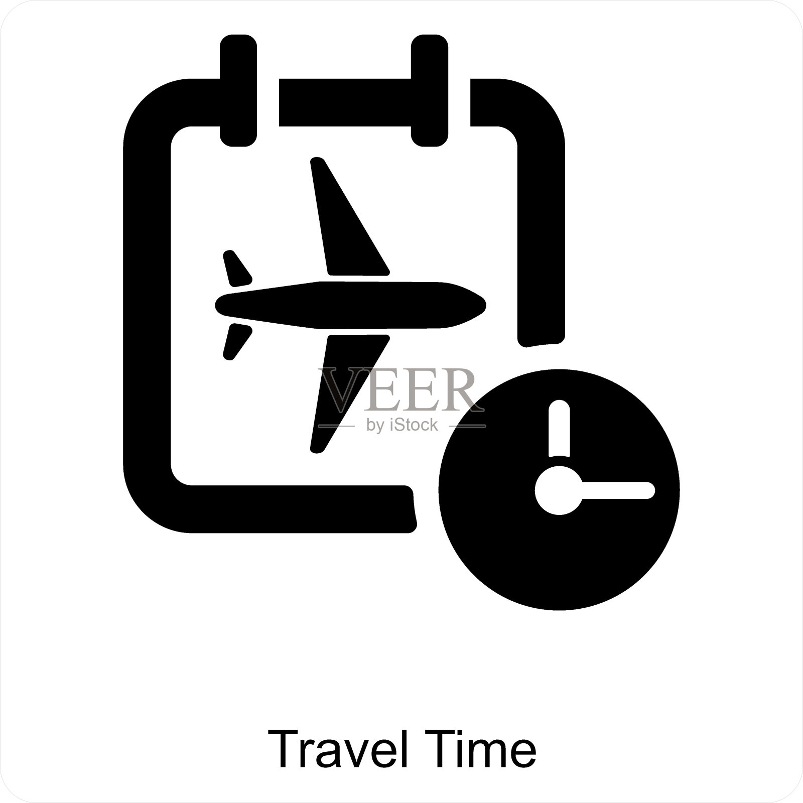 旅行时间插画图片素材