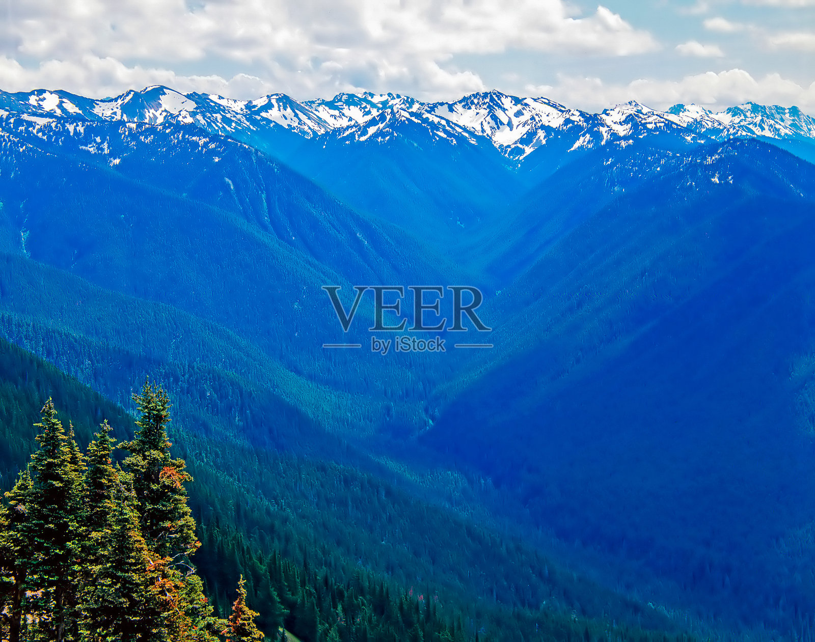 飓风里奇，华盛顿照片摄影图片