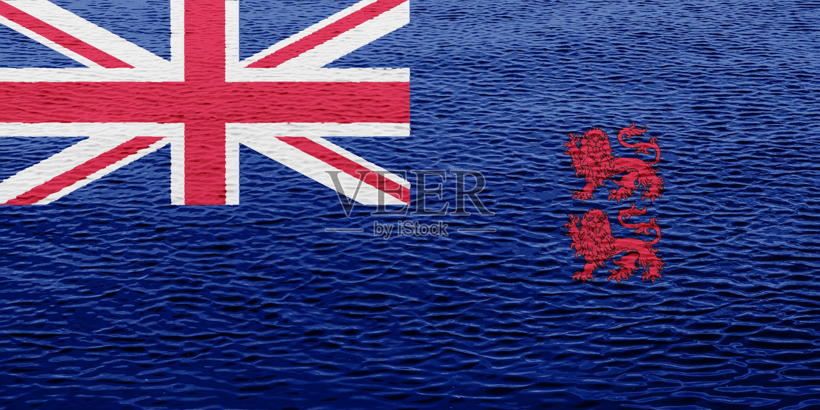 英国海外领土的旗帜正式主权基地地区的阿克罗蒂里和Dhekelia的纹理背景。概念拼贴。照片摄影图片