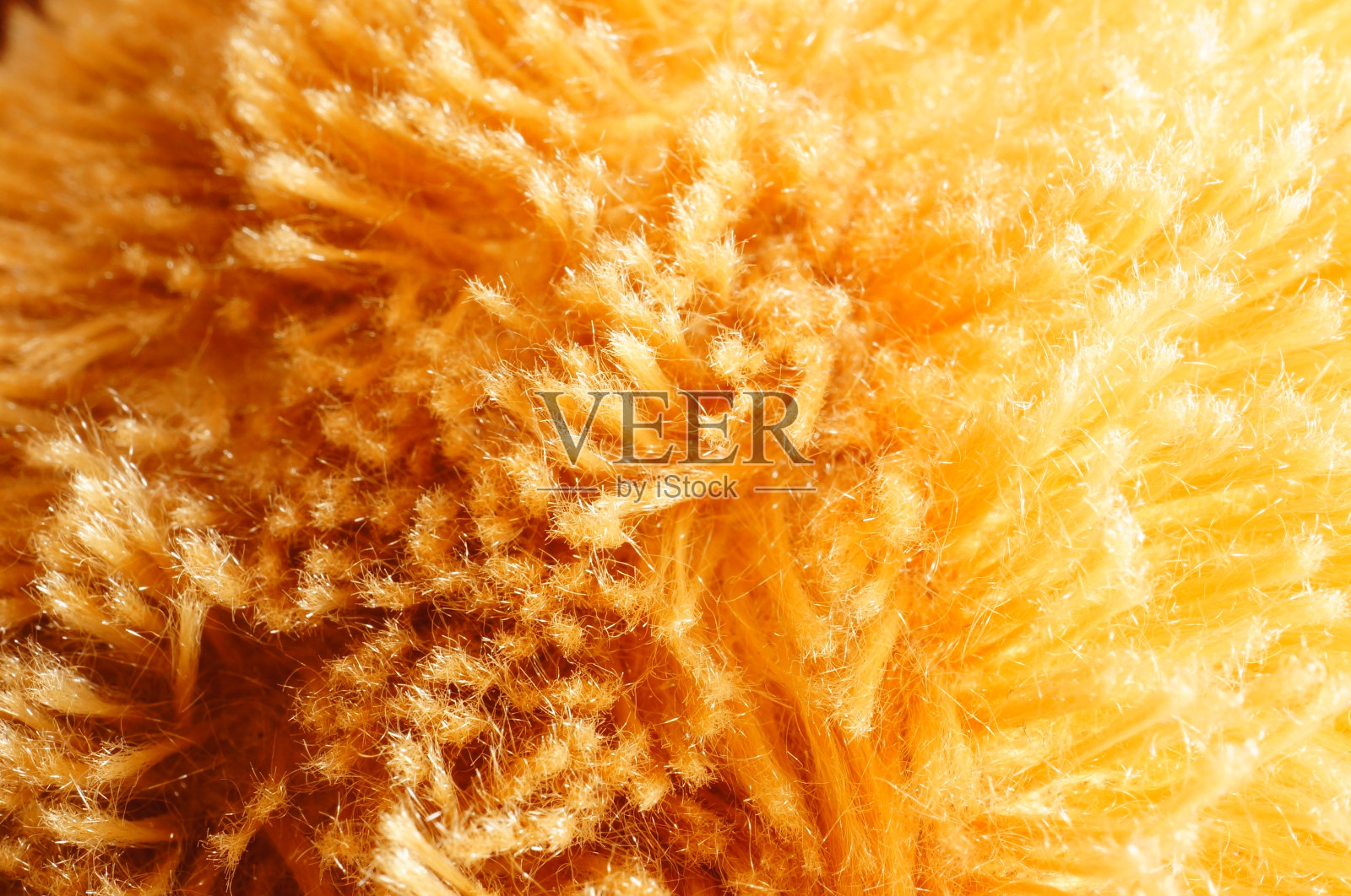 一个毛绒材料的特写镜头照片摄影图片