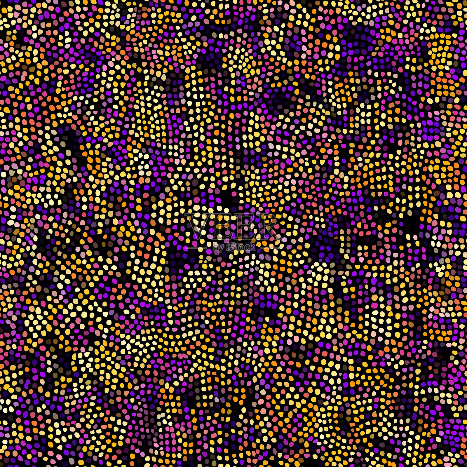 图案是一个随机的小点。无缝的形象插画图片素材