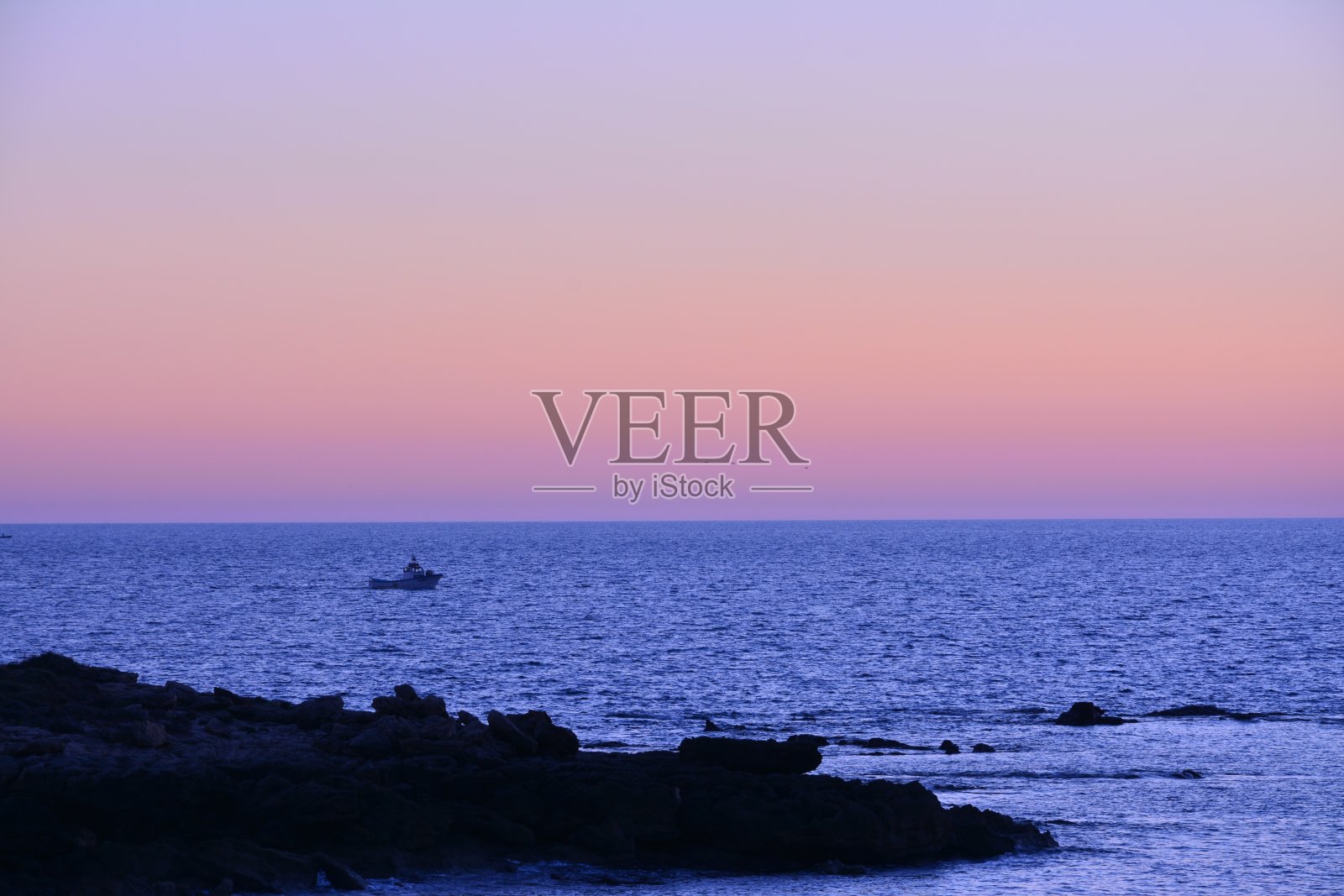 撒丁岛日落照片摄影图片