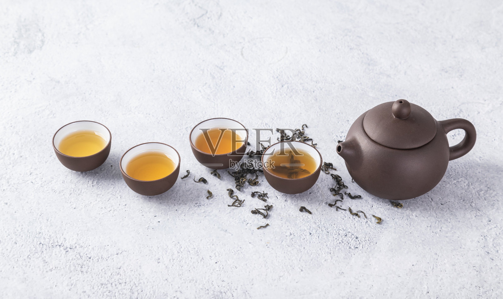 茶杯和茶具的照片照片摄影图片