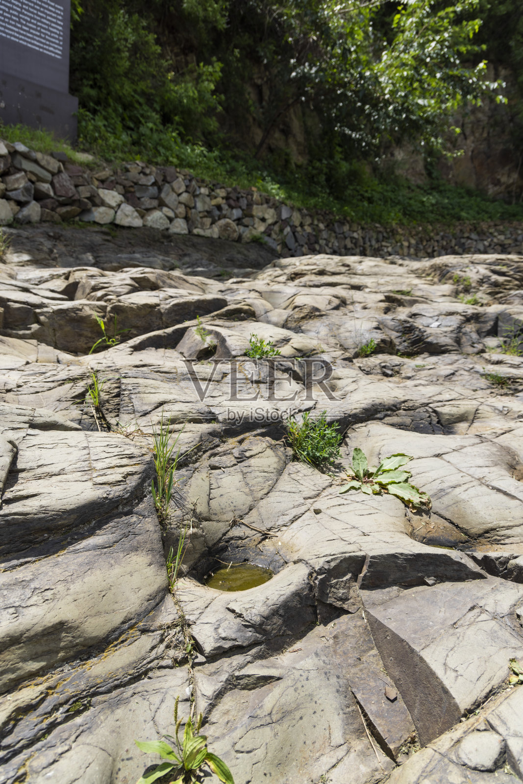 中国北京西部的山地景观照片摄影图片